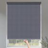 100% Blackout Roller Window Shades, 35" x 72"  Pull Down Shades for Windows with Thermal Insulated Waterproof Fabric, Roller Blinds for Indoor Windows, Office, Home, Deep Grey