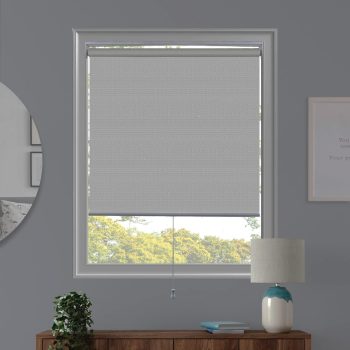 Roller Shades , Cordless Blinds , Window Shades for Home , Roller Window Shades , Window Treatments , Door Blinds , Light Filtering Shades , White (Solar), 29"W X 72"W