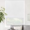 Roller Window Shades , Window Blinds , Window Shades for Home , Roller Shades , Window Treatments , Window Blinds Cordless , Door Blinds , Byssus White (Blackout), 28"W X 72"H