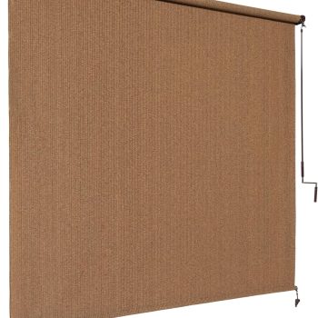 460082 Roller Shade, 10'x 8', Walnut